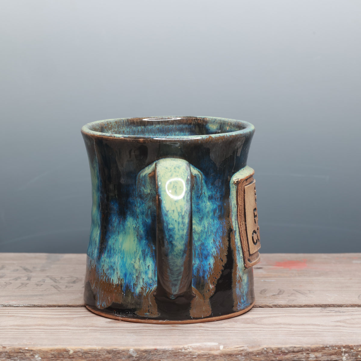 Northern Lights But First Coffee Mug 16 oz.
