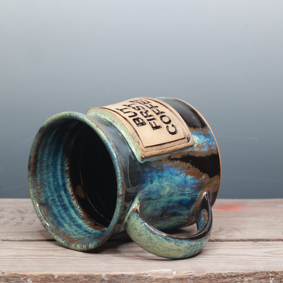Northern Lights But First Coffee Mug 16 oz.